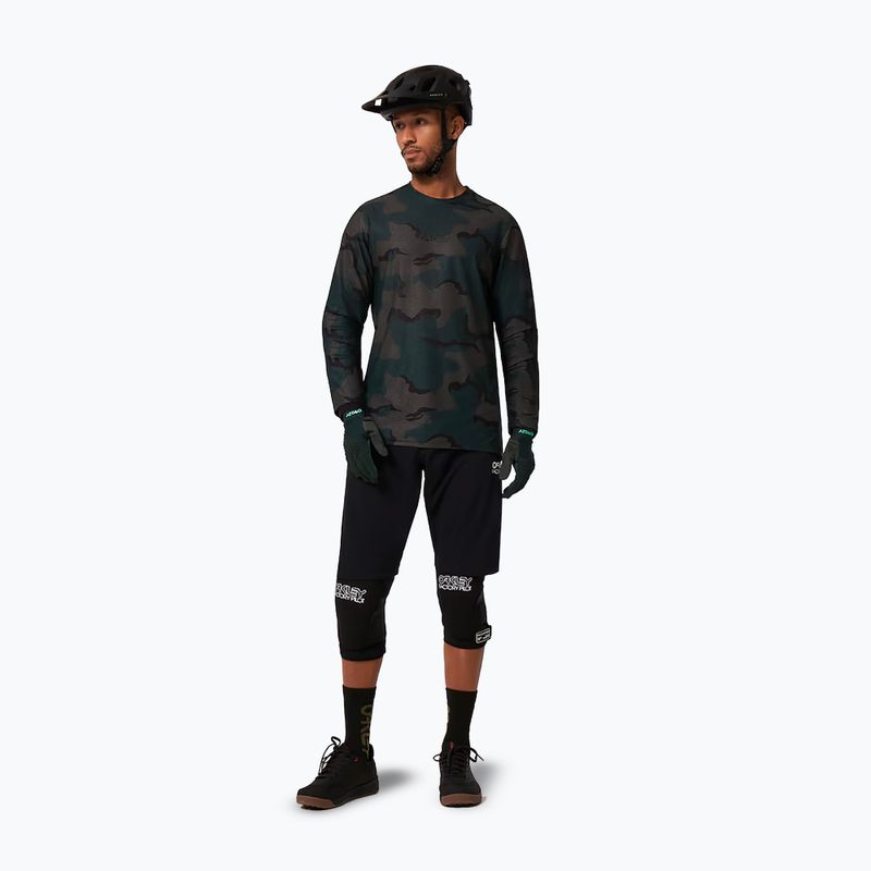 Longsleeve rowerowy męski Oakley Ride Free 3/4 camo hunter 2