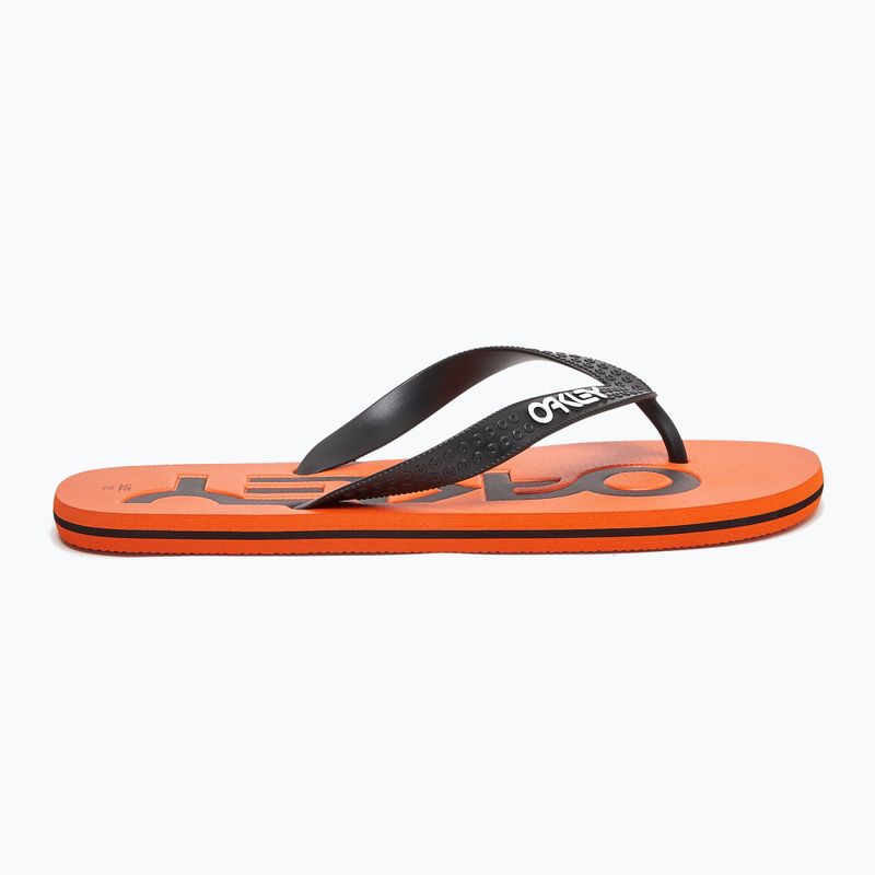Japonki męskie Oakley College Flip Flop neon orange 8