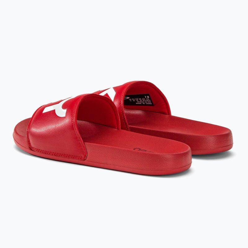 Klapki męskie Oakley B1B Slide 2.0 red line 3