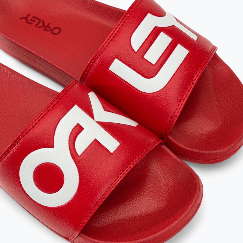 Klapki męskie Oakley B1B Slide 2.0 red line 7
