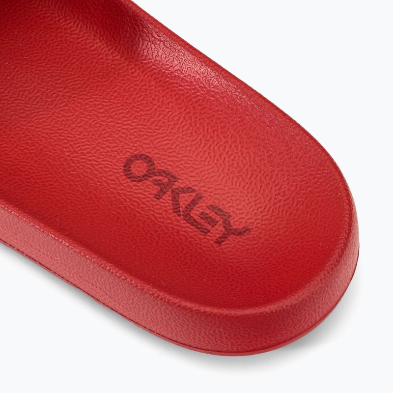 Klapki męskie Oakley B1B Slide 2.0 red line 8