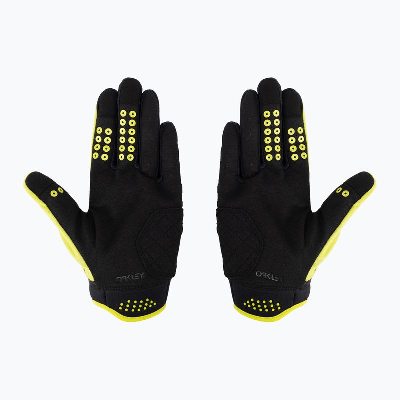 Rękawiczki rowerowe Oakley Switchback MTB black/sulphur 2