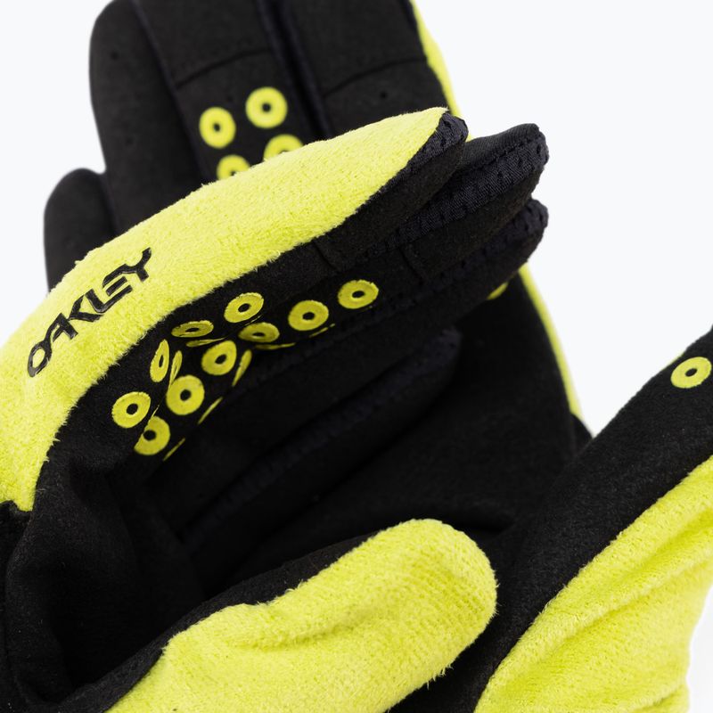 Rękawiczki rowerowe Oakley Switchback MTB black/sulphur 4