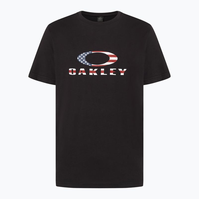 Koszulka męska Oakley O Bark 2.0 black/american flag 6