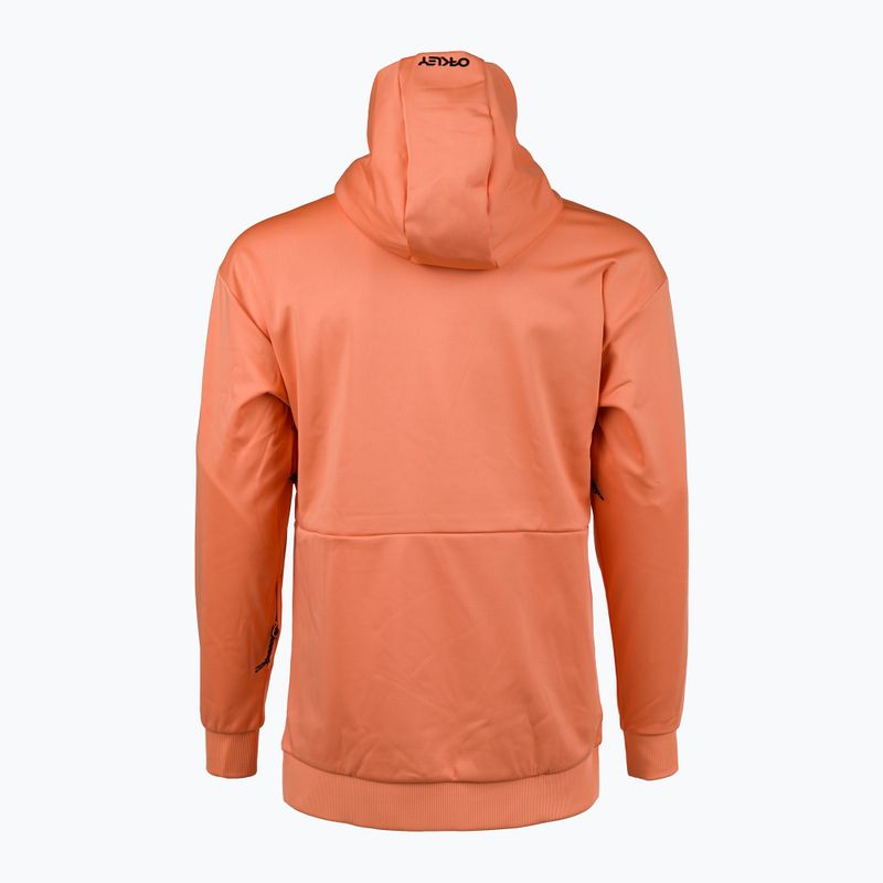 Bluza softshell męska Oakley Park RC Softshell Hoodie soft orange 2