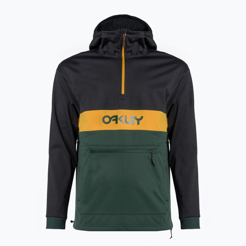 Bluza softshell męska Oakley TNP Nose Grab Softshell Hoodie black/hunter green 12