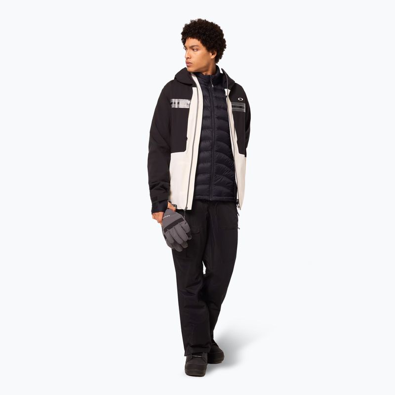 Kurtka snowboardowa męska Oakley Snowbound Pkbledown Puffy blackout 2