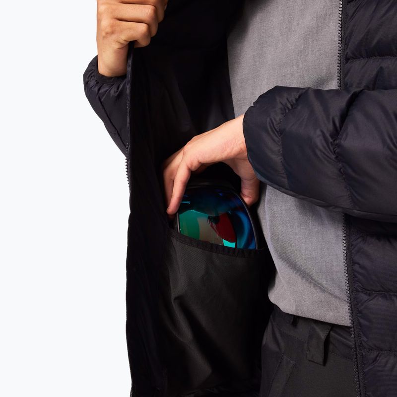 Kurtka snowboardowa męska Oakley Snowbound Pkbledown Puffy blackout 7