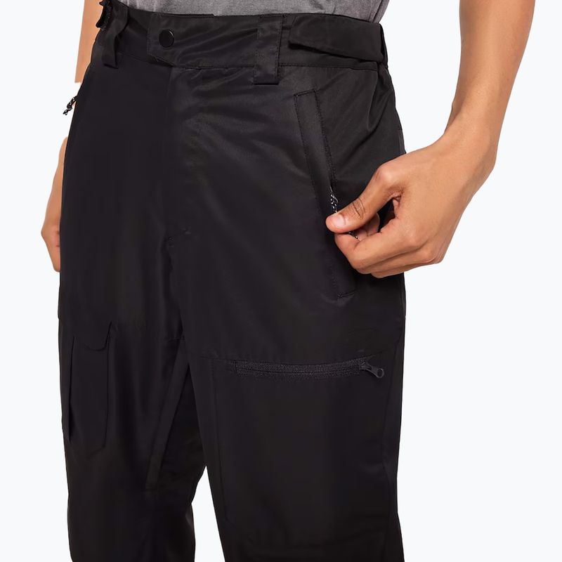 Spodnie narciarskie męskie Oakley Divisional Cargo Shell Pant blackout 5