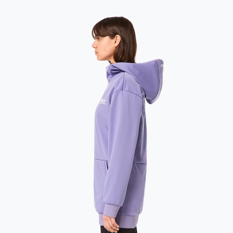 Bluza softshell damska Oakley Park RC Softshell Hoodie new lilac 5