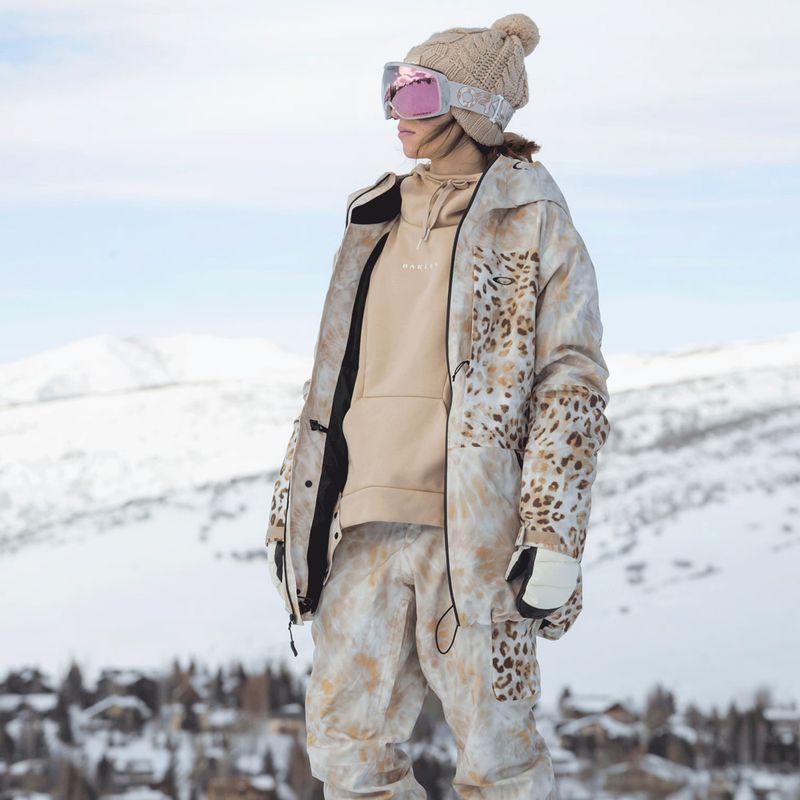 Spodnie snowboardowe damskie Oakley TC Juno Reduct Shell shell td print 17