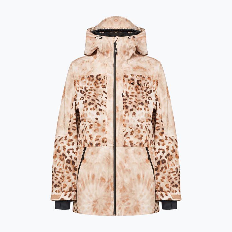 Kurtka snowboardowa damska Oakley TC Juno Reduct Shell cheeta td print 6