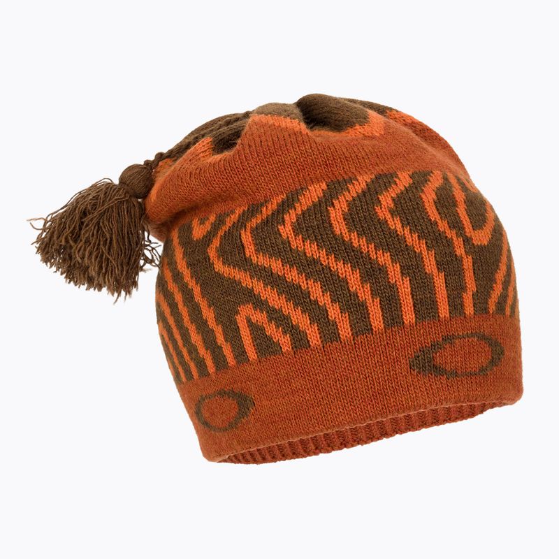 Czapka zimowa Oakley TC Nordic Tassle orange norway pattern