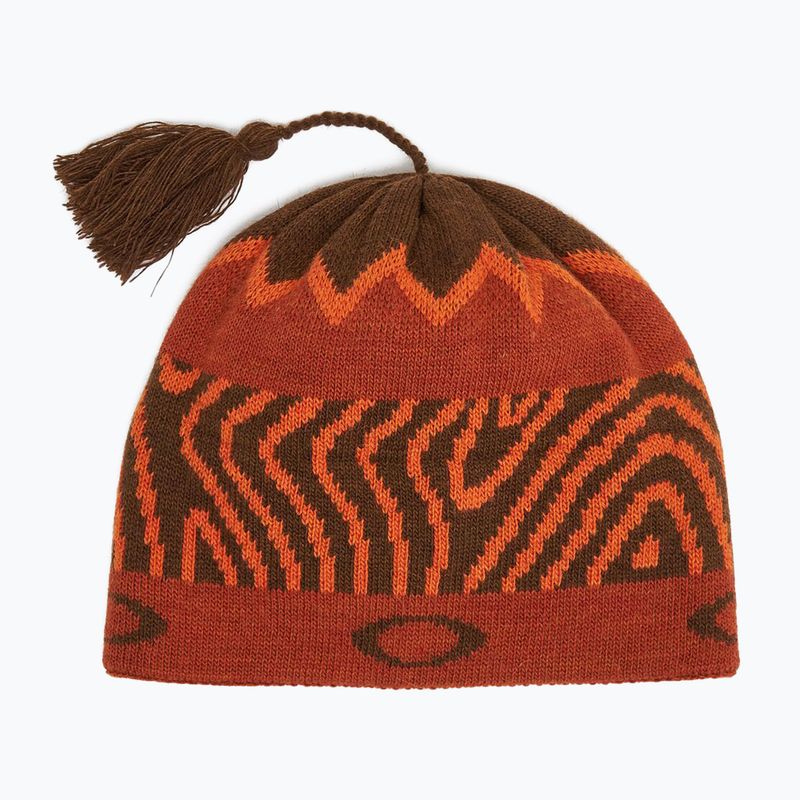 Czapka zimowa Oakley TC Nordic Tassle orange norway pattern 6