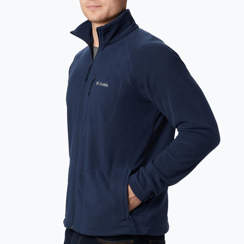 Bluza polarowa męska Columbia Fast Trek II collegiate navy 2