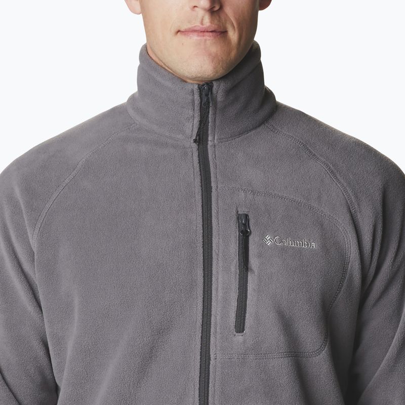 Bluza polarowa męska Columbia Fast Trek II city grey 4