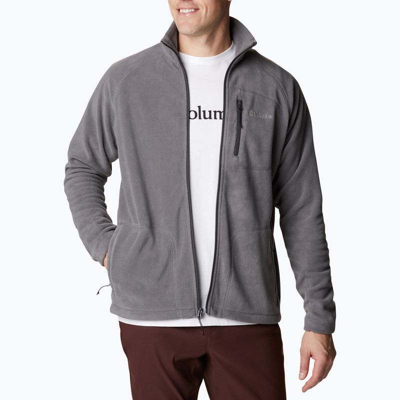 Bluza polarowa męska Columbia Fast Trek II city grey 6