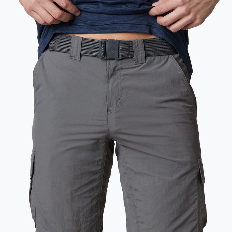 Spodenki trekkingowe męskie Columbia Silver Ridge II Cargo city grey 4