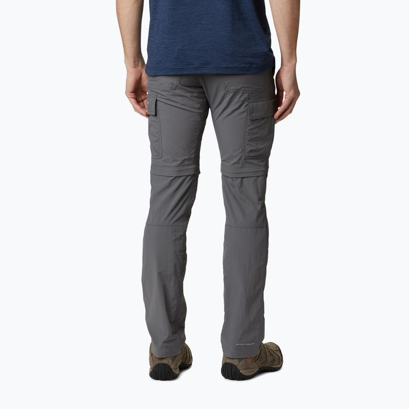 Spodnie trekkingowe męskie Columbia Silver Ridge II Converti city grey 2
