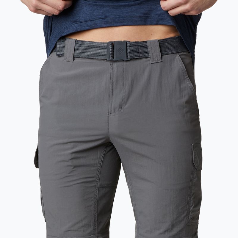 Spodnie trekkingowe męskie Columbia Silver Ridge II Converti city grey 4