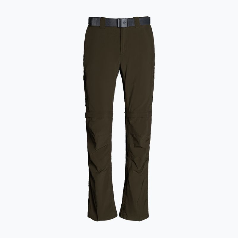 Spodnie trekkingowe męskie Columbia Silver Ridge II Convertible olive green 8