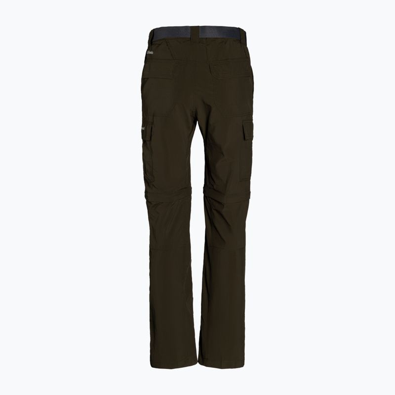 Spodnie trekkingowe męskie Columbia Silver Ridge II Convertible olive green 9