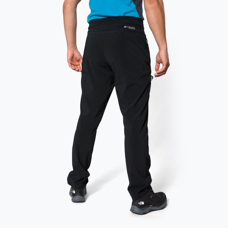 Spodnie trekkingowe męskie Columbia Titan Pass black 3