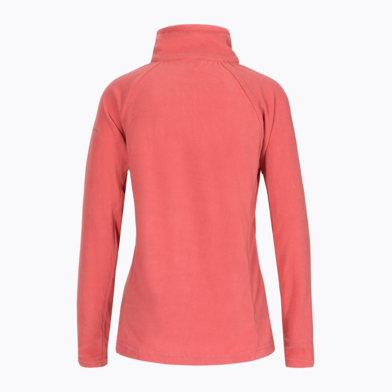 Bluza polarowa damska Columbia Glacial IV 1/2 Zip dark coral 8