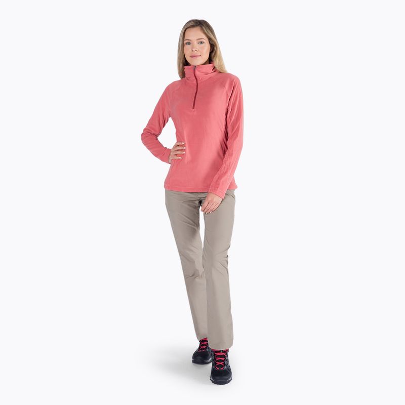 Bluza polarowa damska Columbia Glacial IV 1/2 Zip dark coral 6
