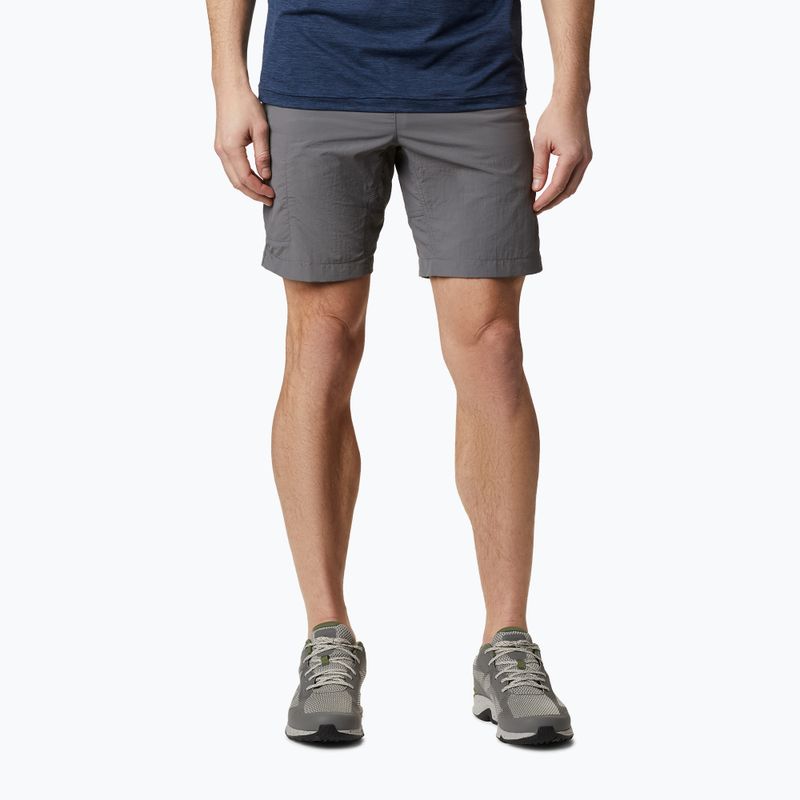 Spodenki trekkingowe męskie Columbia Silver Ridge II city grey 5