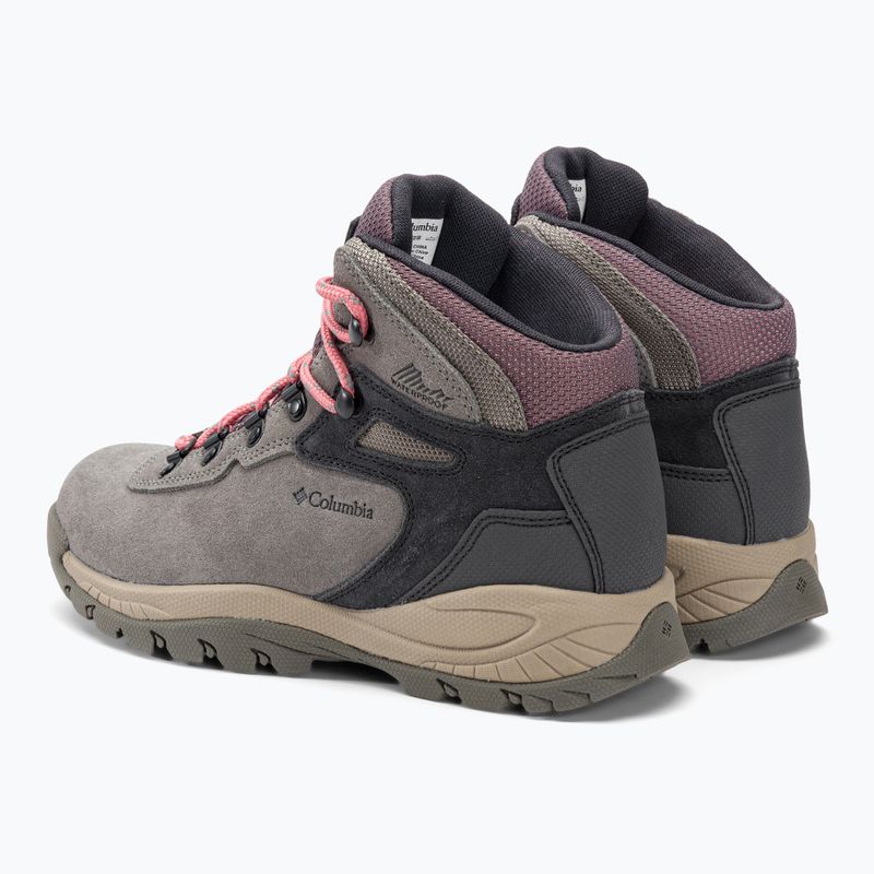 Buty trekkingowe damskie Columbia Newton Ridge Plus WP Amped stratus/ canyon rose 3