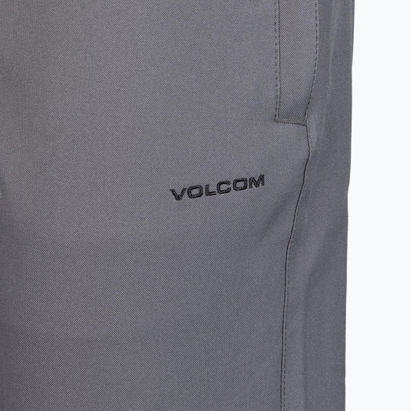 Spodnie snowboardowe męskie Volcom Freakin Snow Chino dark/grey 3