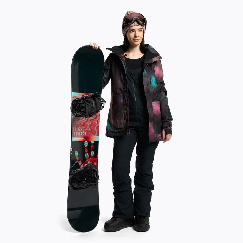 Kurtka snowboardowa damska Volcom Pine 2L Tds Inf blue tie dye 2
