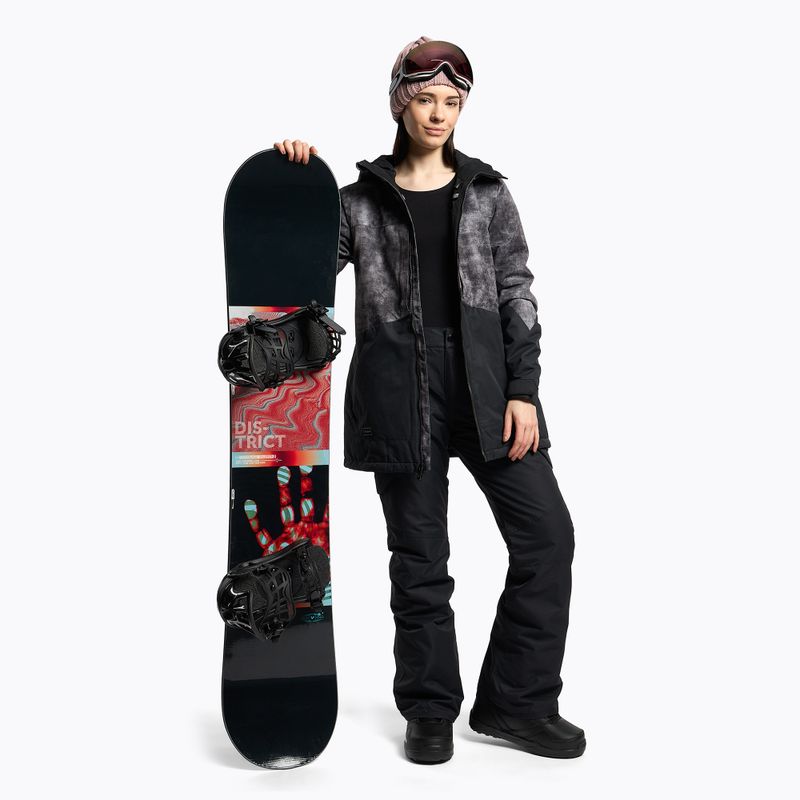 Kurtka snowboardowa damska Volcom Strayer Ins acid black 2