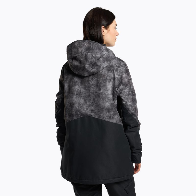 Kurtka snowboardowa damska Volcom Strayer Ins acid black 3