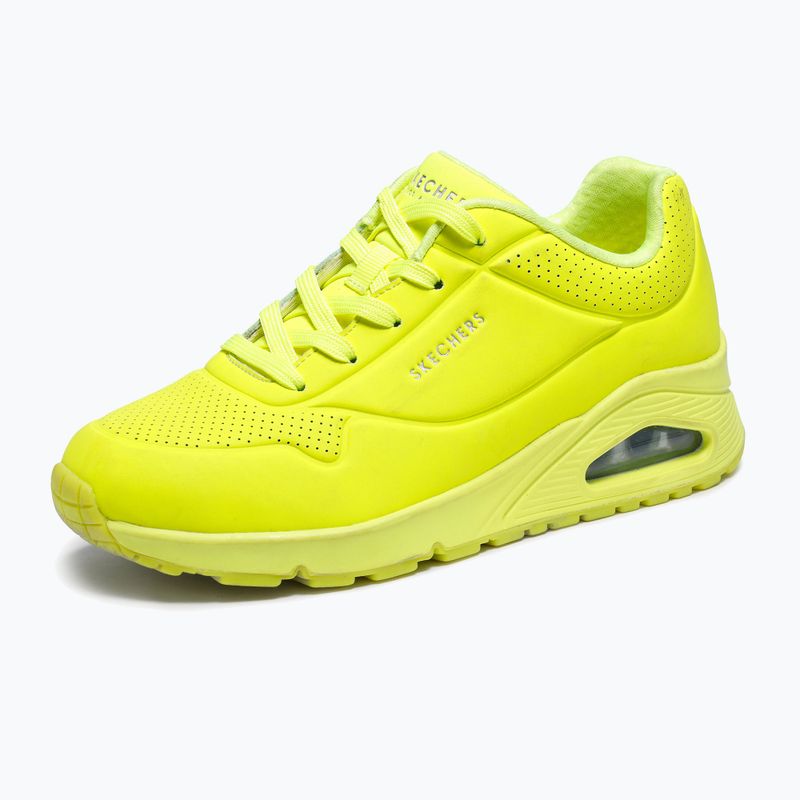Buty damskie SKECHERS Uno Night Shades yellow 4