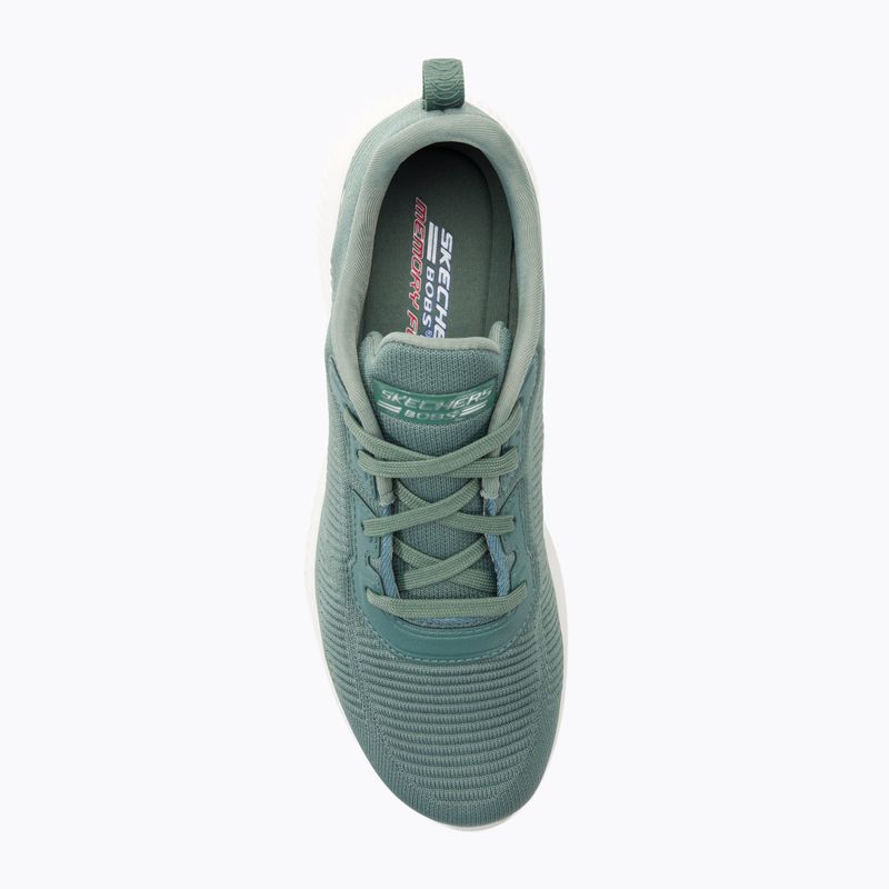 Buty damskie SKECHERS Bobs Sport Squad Tough Talk sage 6