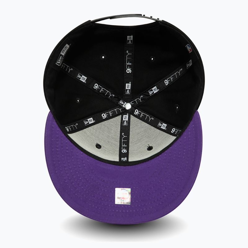 Czapka z daszkiem New Era NBA 9FiftyLos Angeles Lakers black 3