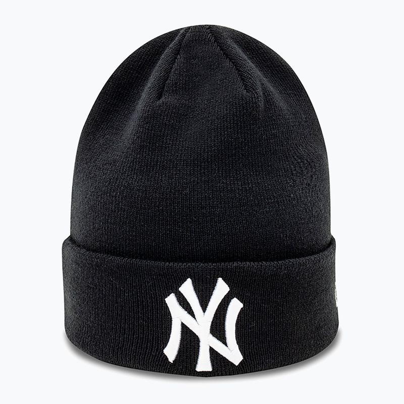 Czapka New Era MLB Essential Cuff Beanie New York Yankees black