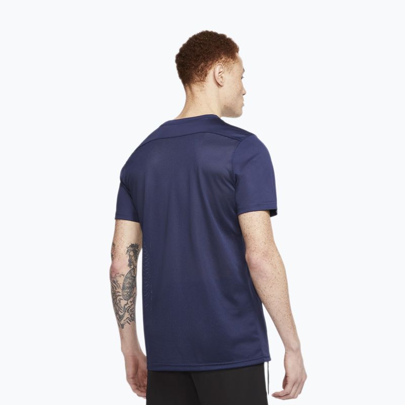 Koszulka piłkarska męska Nike Dri-FIT Park VII midnight navy/white 2