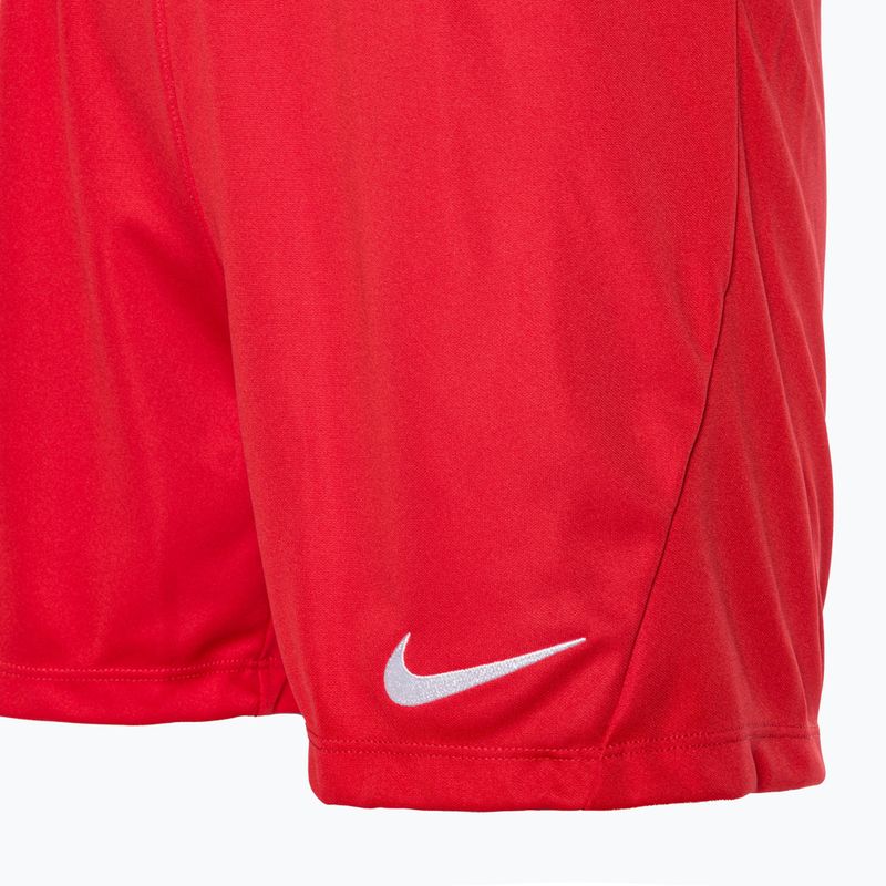 Spodenki piłkarskie damskie Nike Dri-FIT Park III Knit Short university red/white 3