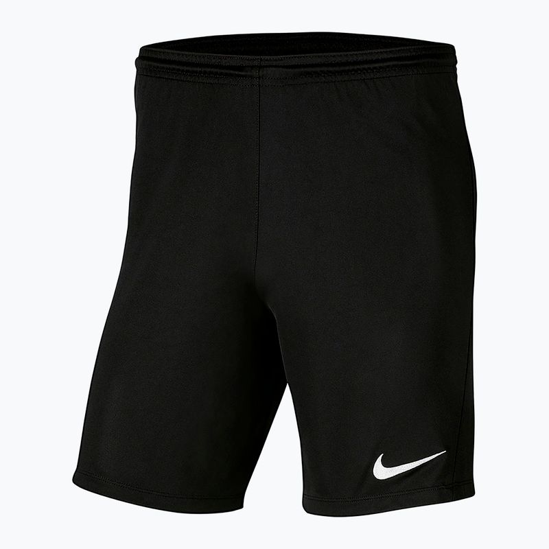 Spodenki piłkarskie dziecięce Nike Dri-FIT Park III Knit Short Jr black/white
