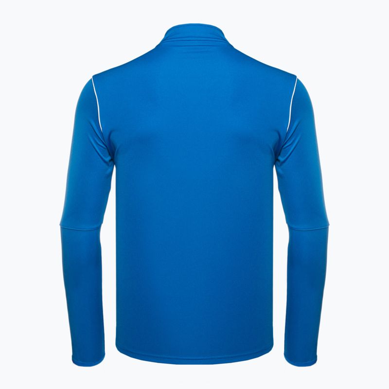 Bluza piłkarska męska Nike Dri-FIT Park 20 Knit Track royal blue/white/white 2