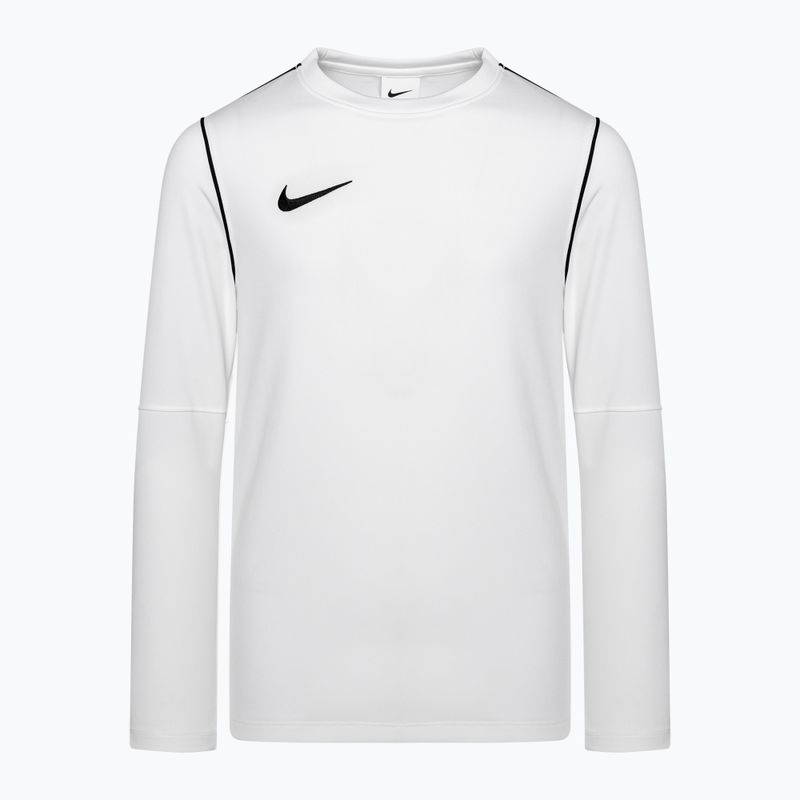 Bluza piłkarska dziecięca Nike Dri-FIT Park 20 Crew white/black/black