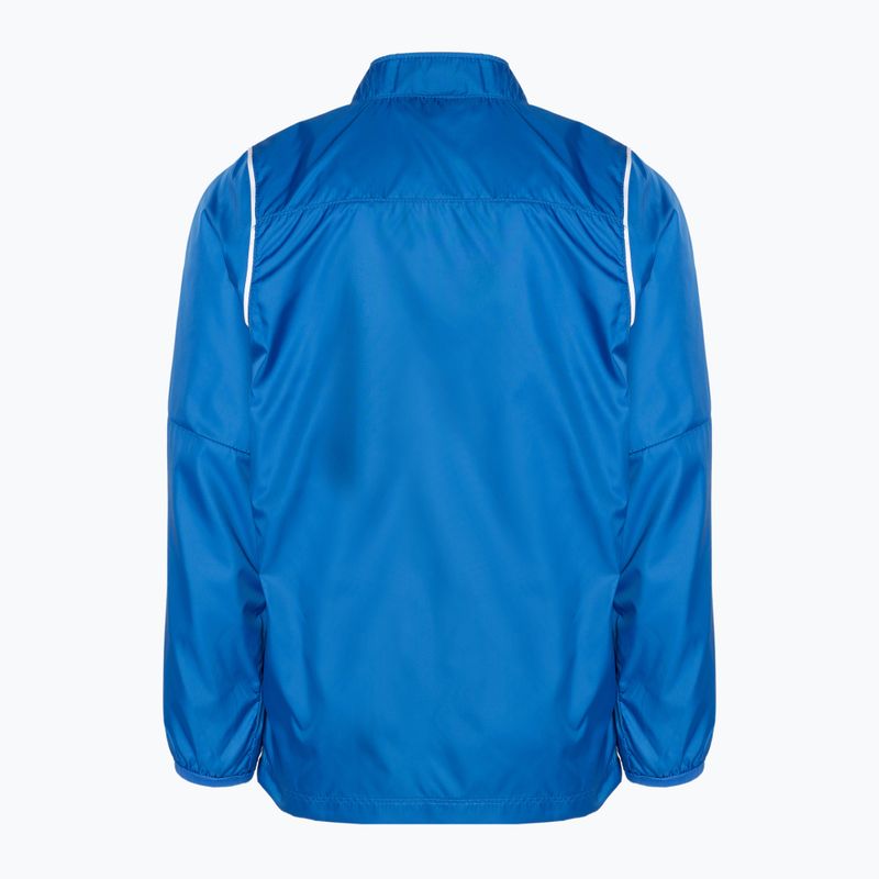 Kurtka piłkarska dziecięca Nike Park 20 Rain Jacket royal blue/white/white 2