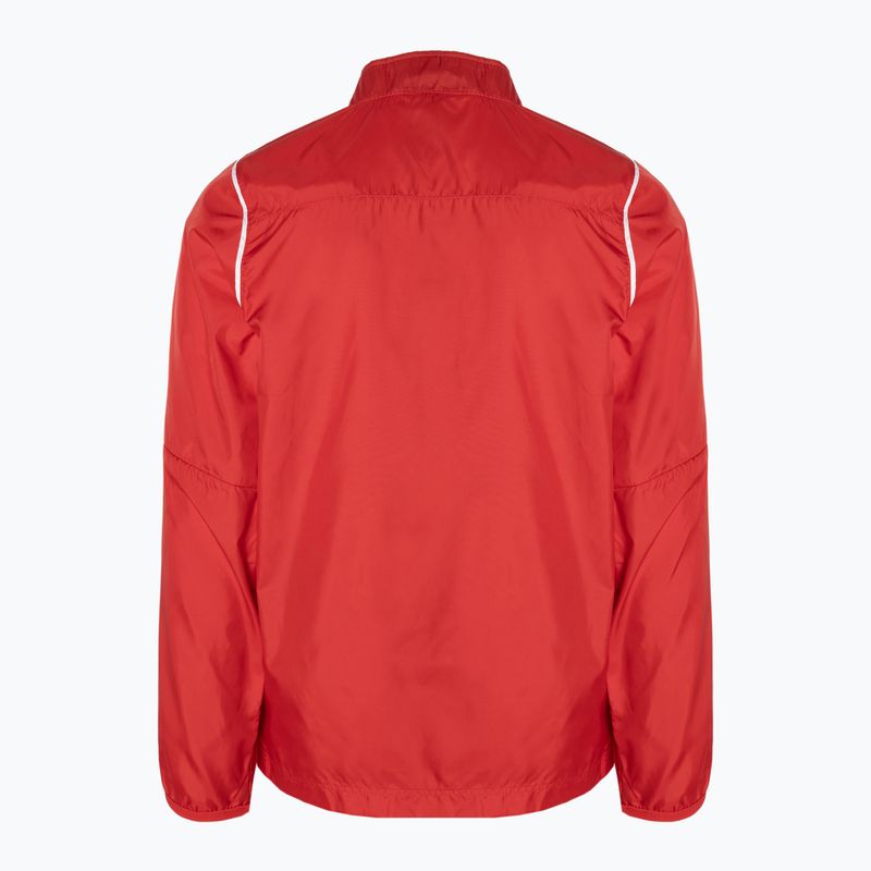 Kurtka piłkarska dziecięca Nike Park 20 Rain Jacket university red/white/white 2