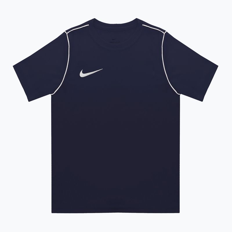 Koszulka piłkarska dziecięca Nike Dri-Fit Park 20 obsidian/white/white