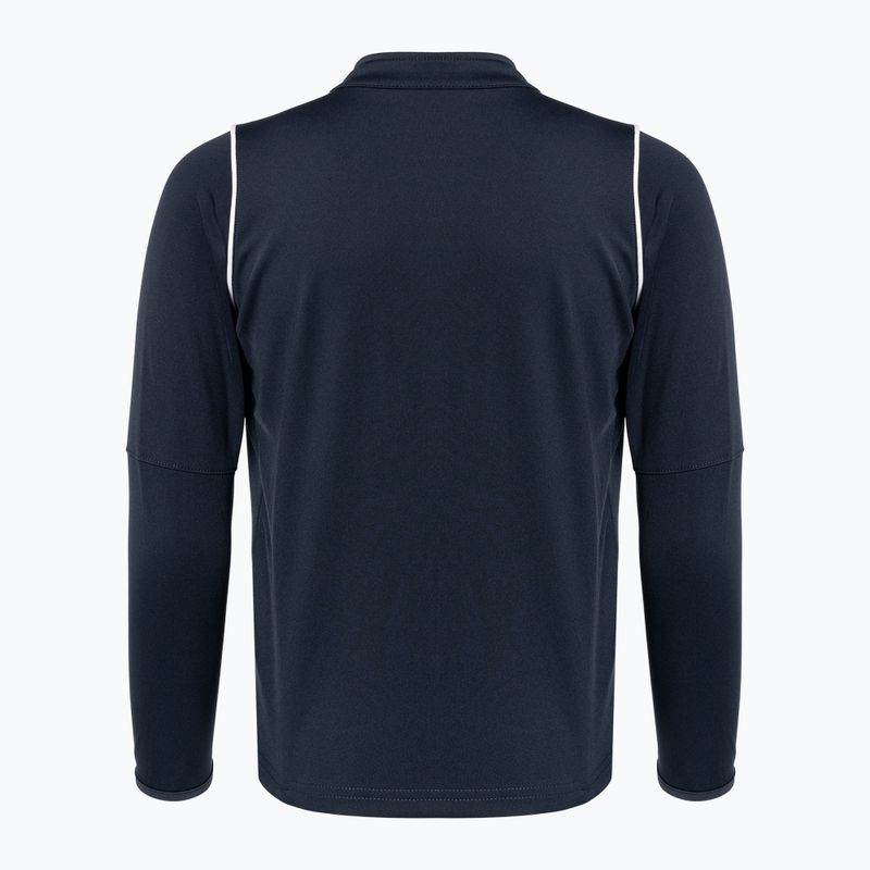 Bluza piłkarska dziecięca Nike Dri-FIT Park 20 Knit Track obsidian/white/white 2