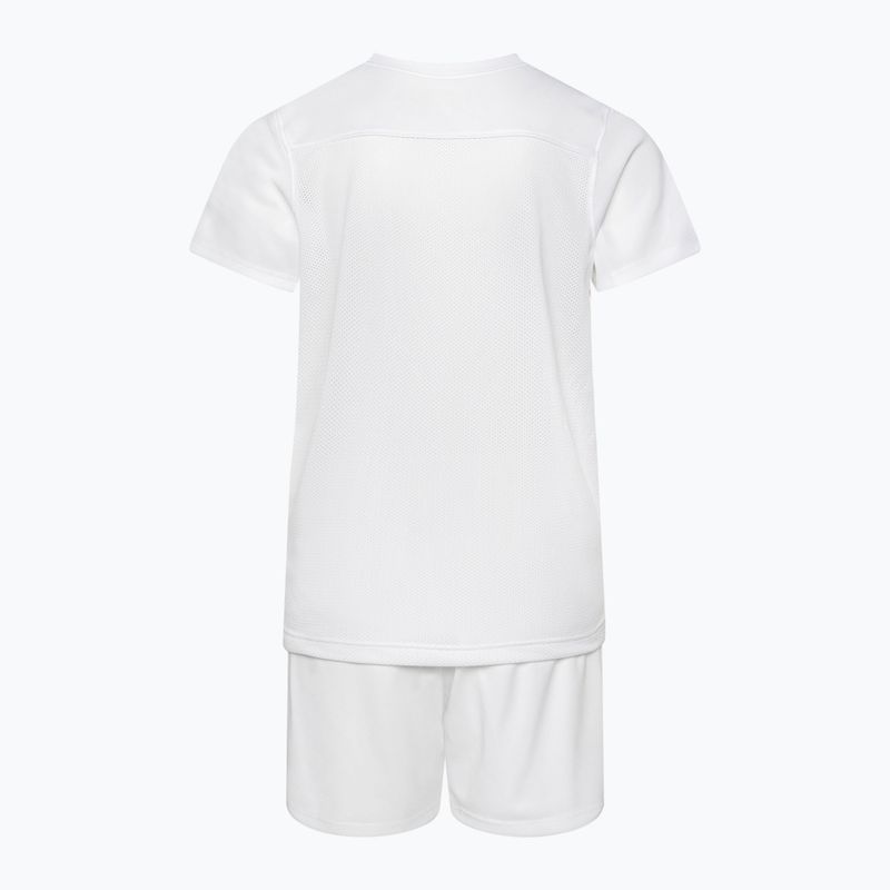 Komplet piłkarski dziecięcy Nike Dri-FIT Park Little Kids white/white/black 3