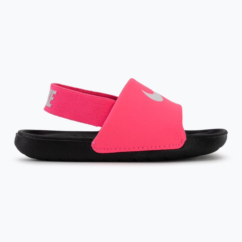Klapki dziecięce Nike Kawa digital pink/black/white 2